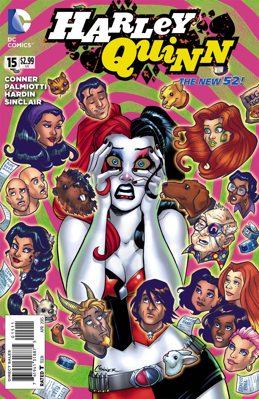 Harley Quinn Vol 2 #15 Cover A Regular Amanda Conner Cover
