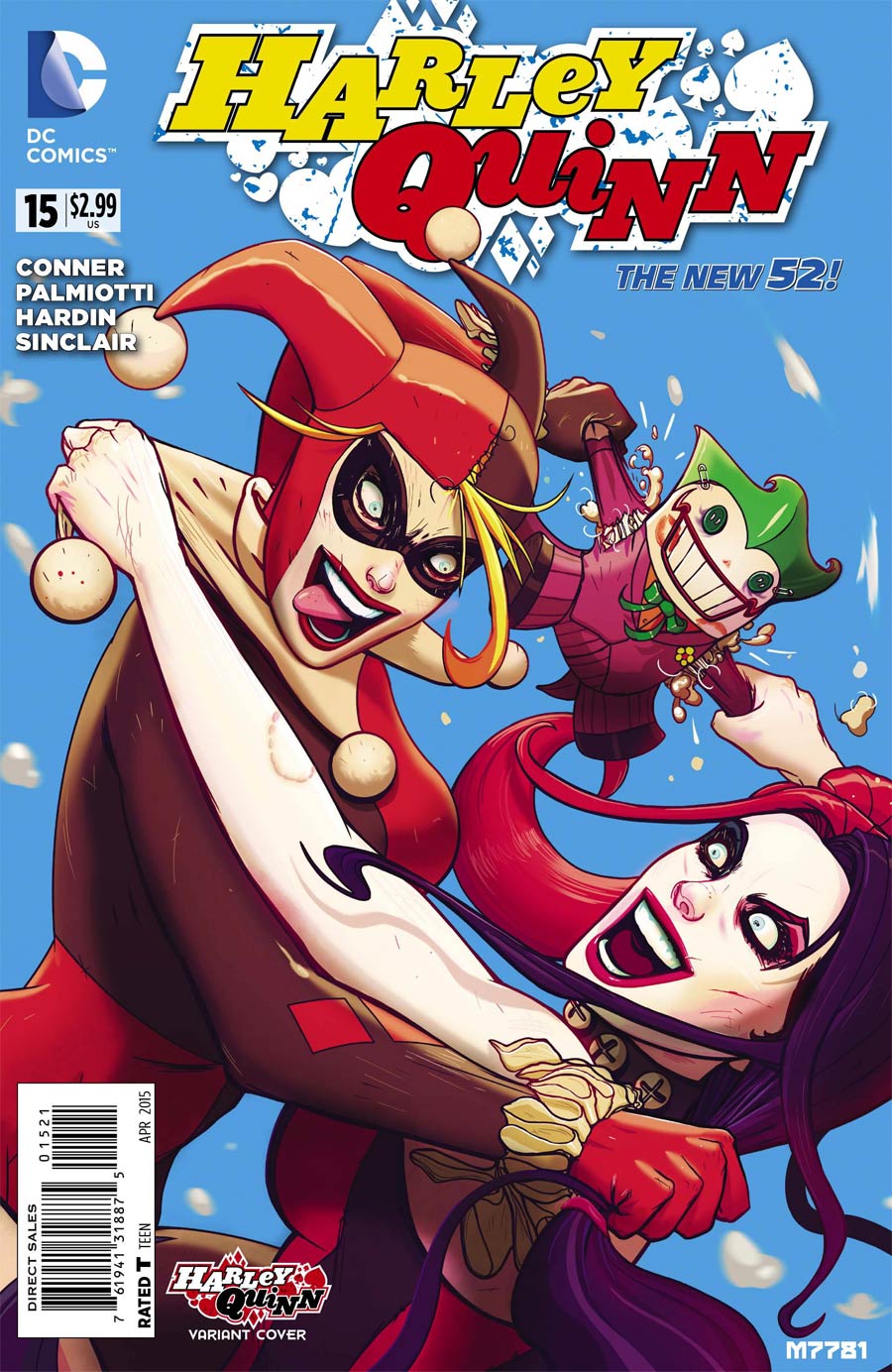 Harley Quinn Vol 2 #15 Cover B Variant Marco DAlfonso Harley Quinn Cover