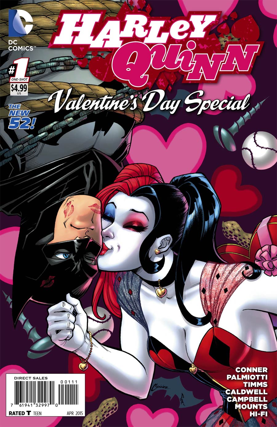 Harley Quinn Valentines Day Special #1 Cover A Regular Amanda Conner Cover