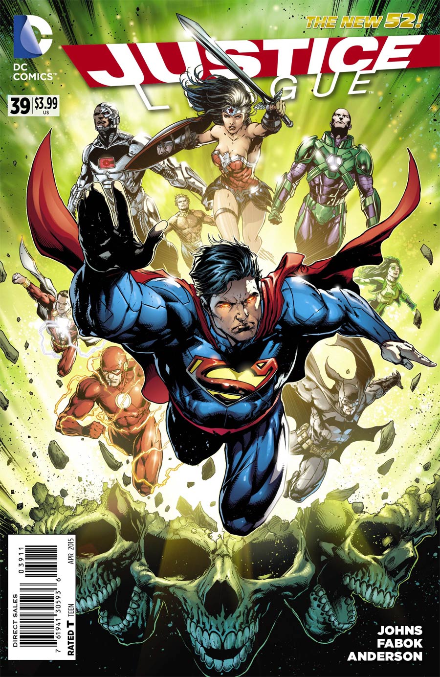 Justice League Vol 2 #39 Cover A Regular Jason Fabok Cover
