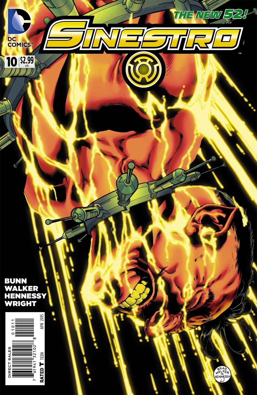 Sinestro #10 Cover A Regular Brad Walker Cover