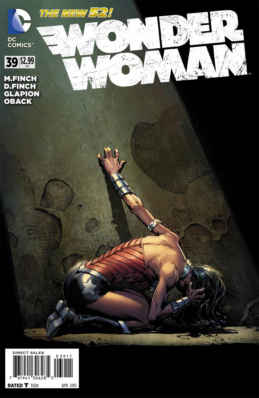 Wonder Woman Vol 4 #39 Cover A Regular David Finch Cover