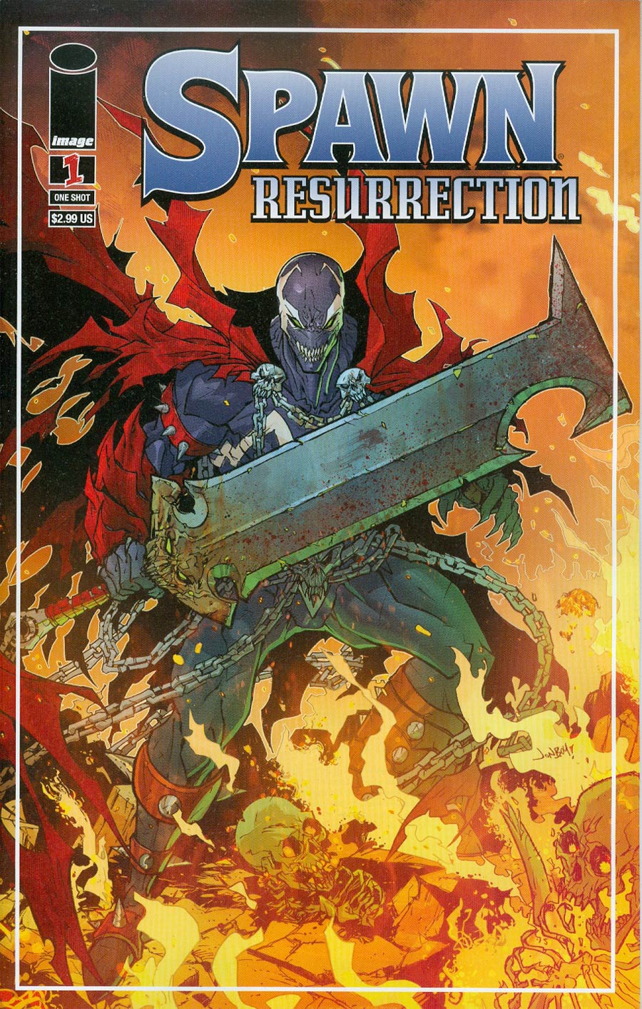 Spawn Resurrection #1 Cover A Regular Jonboy Cover