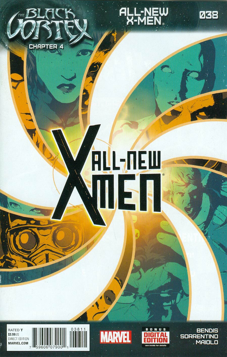 All-New X-Men #38 Cover A 1st Ptg Regular Andrea Sorrentino Cover (Black Vortex Part 4)