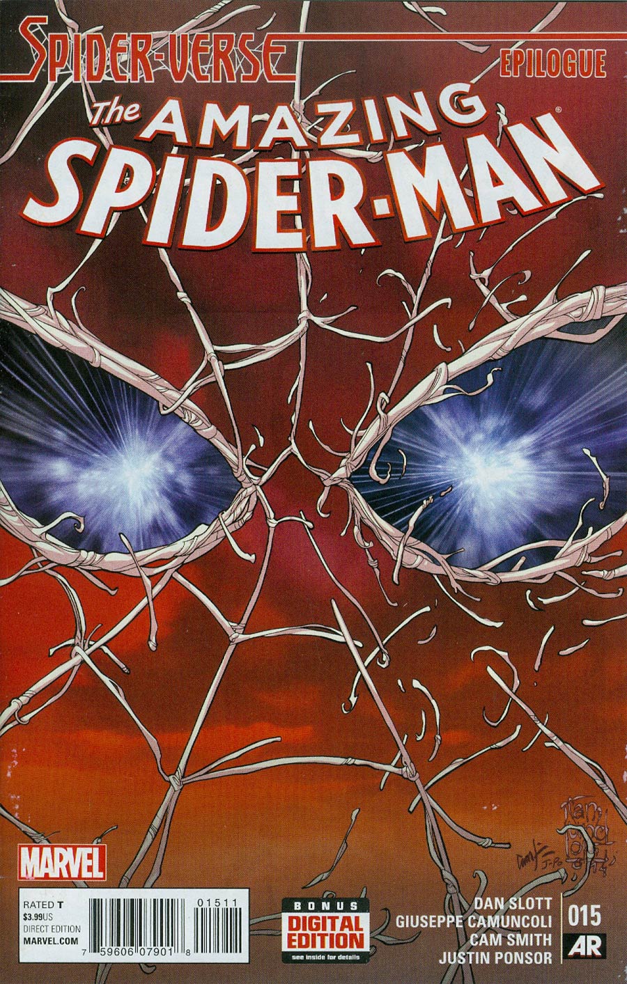 Amazing Spider-Man Vol 3 #15 Cover A Regular Giuseppe Camuncoli Cover (Spider-Verse Tie-In)