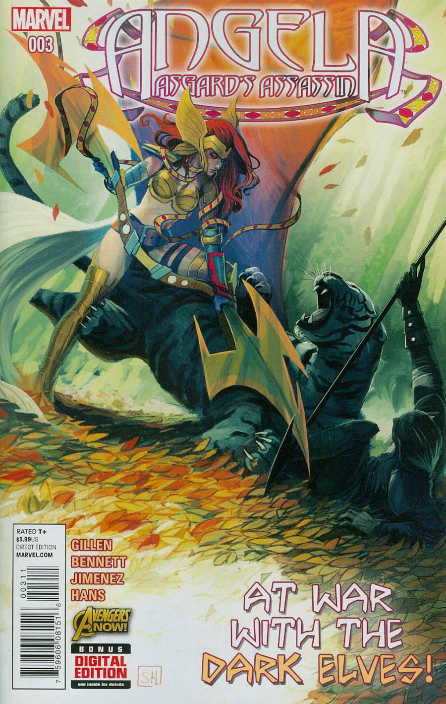 Angela Asgards Assassin #3 Cover A Regular Stephanie Hans Cover