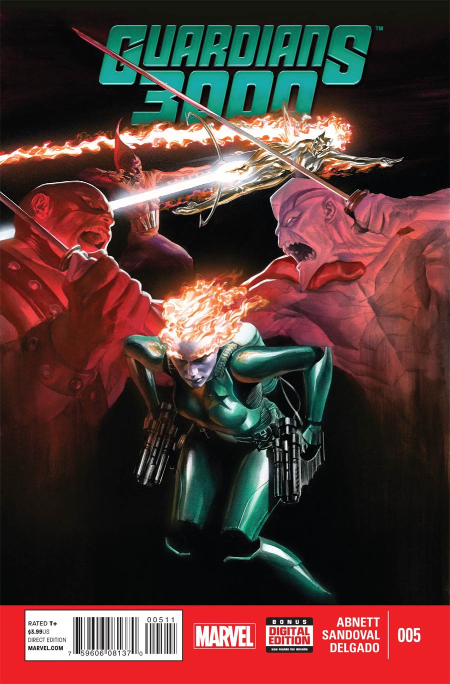 Guardians 3000 #5 Cover A Regular Alex Ross Cover