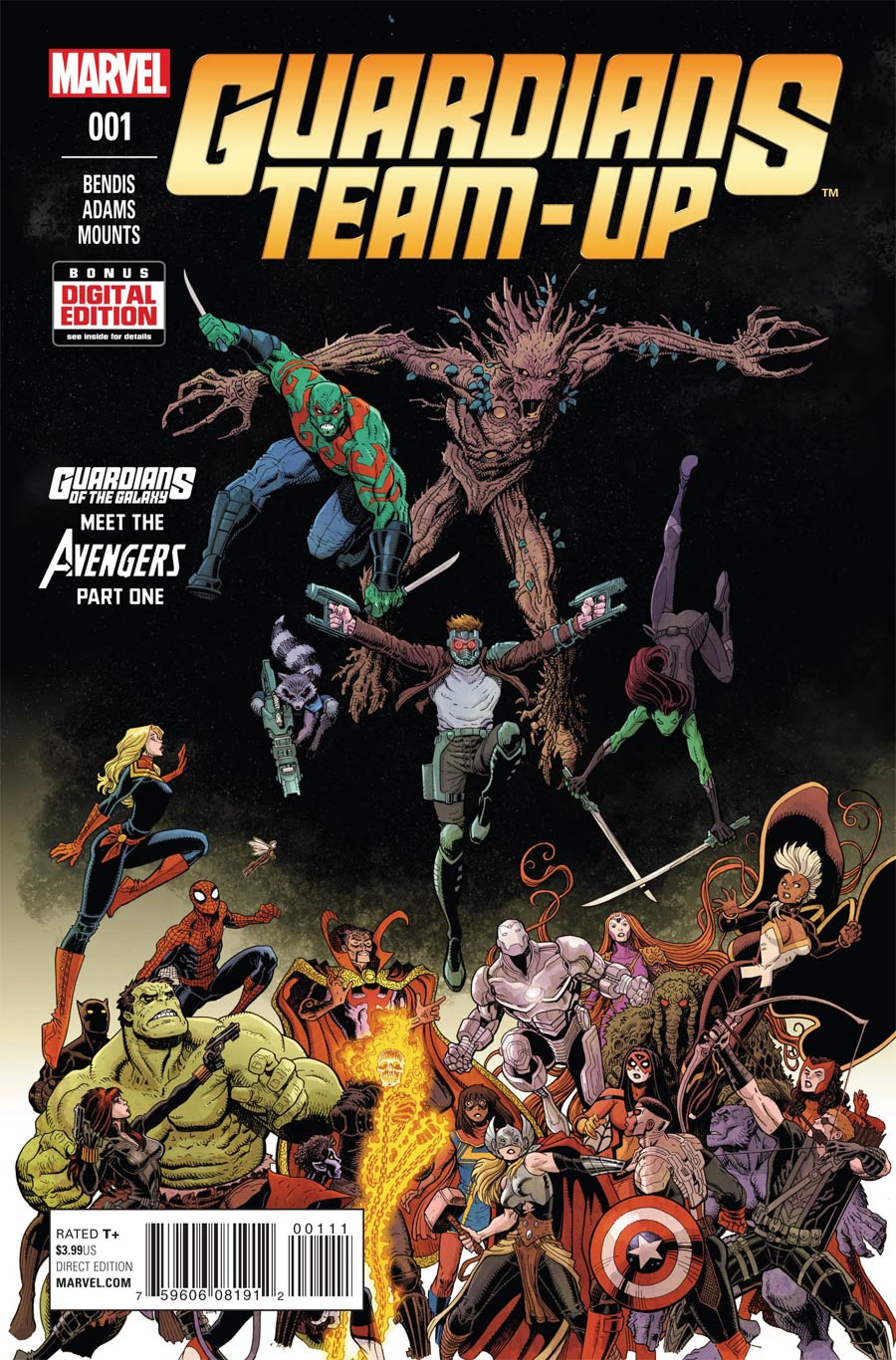 Guardians Team-Up #1 Cover A Regular Arthur Adams Cover