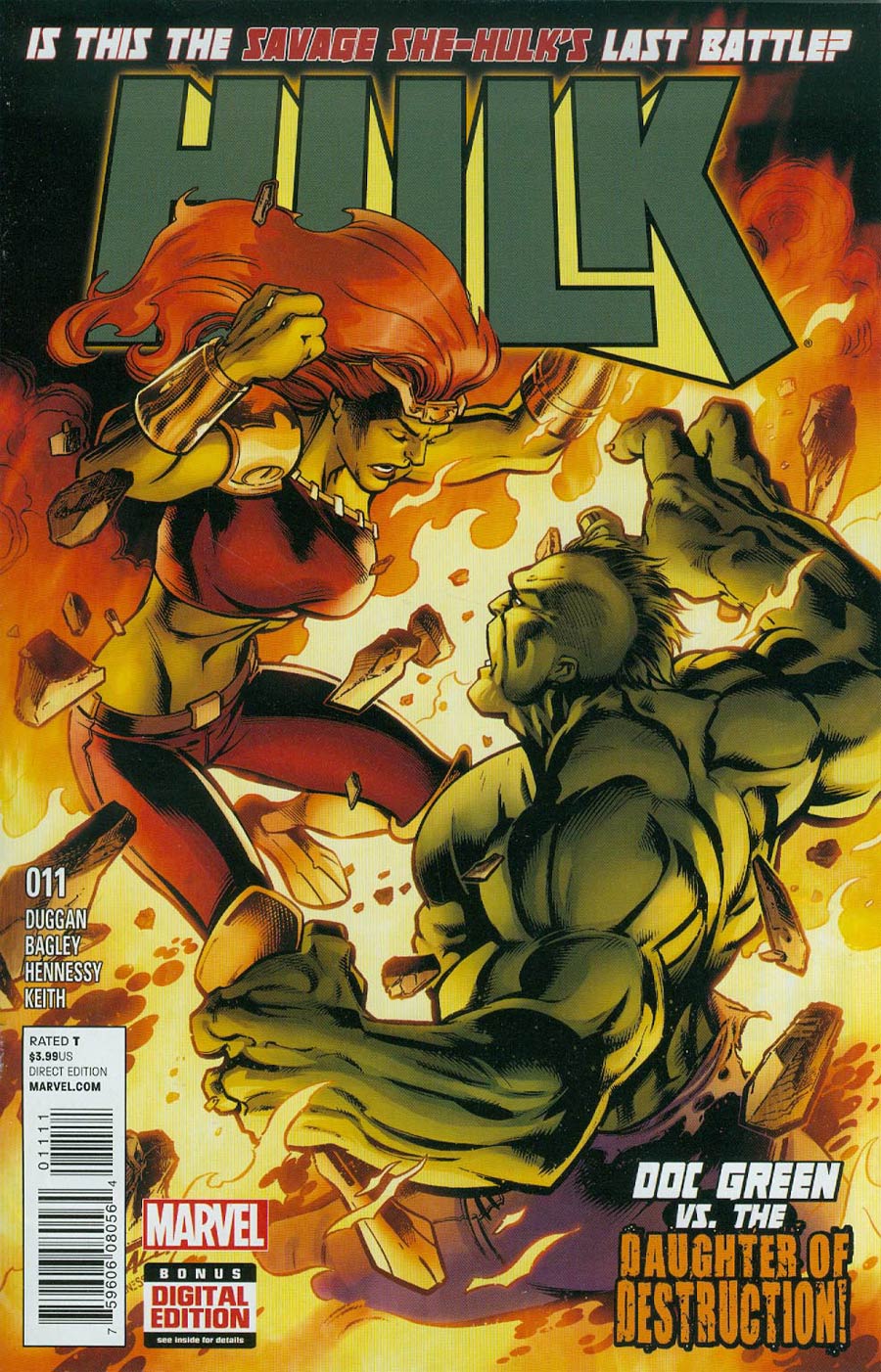 Hulk Vol 3 #11 Cover A Regular Mark Bagley Cover