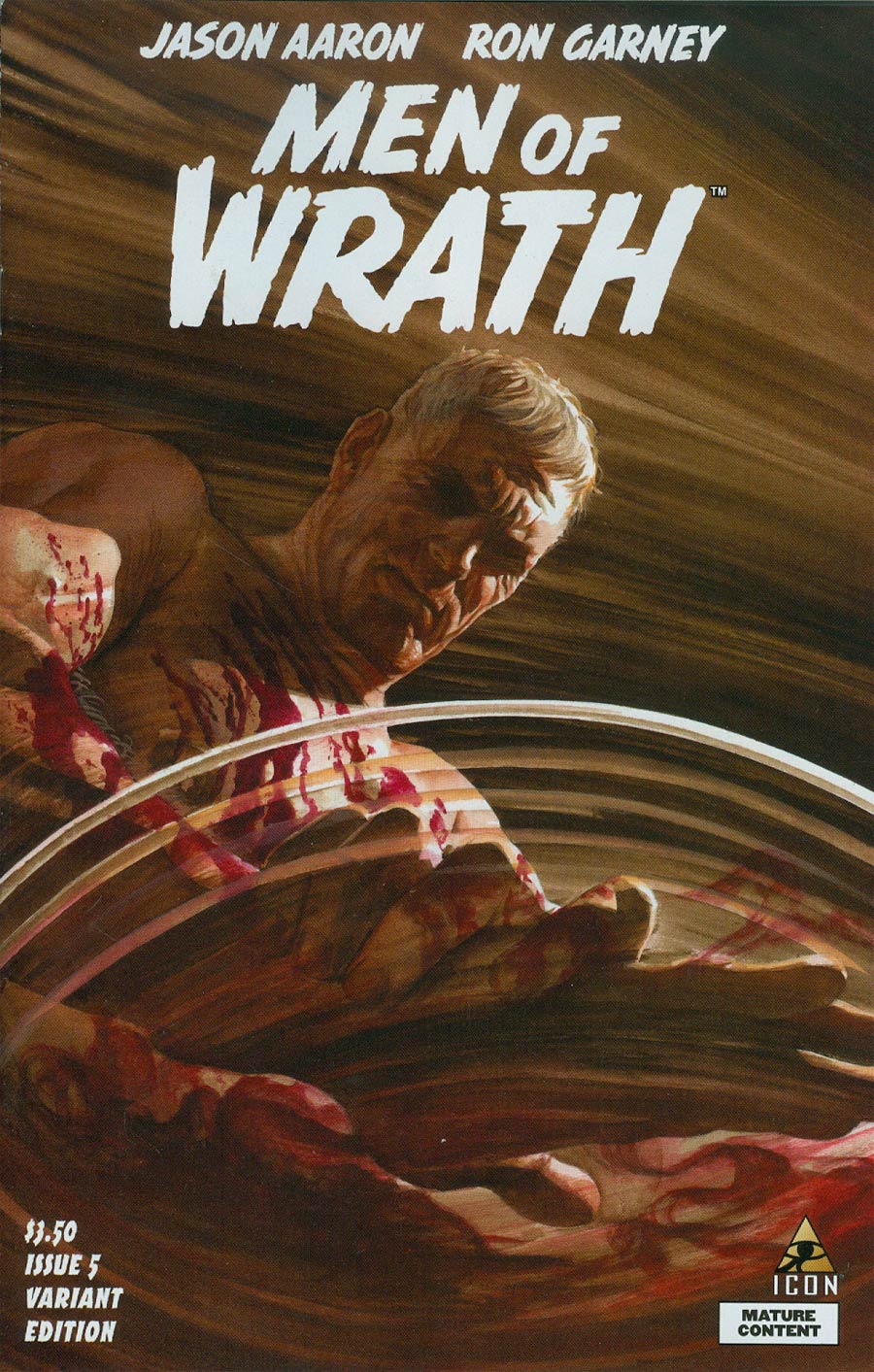 Men Of Wrath By Jason Aaron #5 Cover B Variant Alex Ross Cover