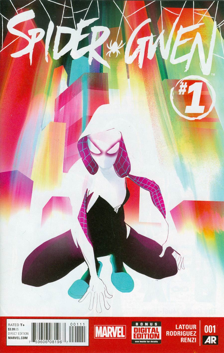 Spider-Gwen #1 Cover A 1st Ptg Regular Javier Rodriguez Cover