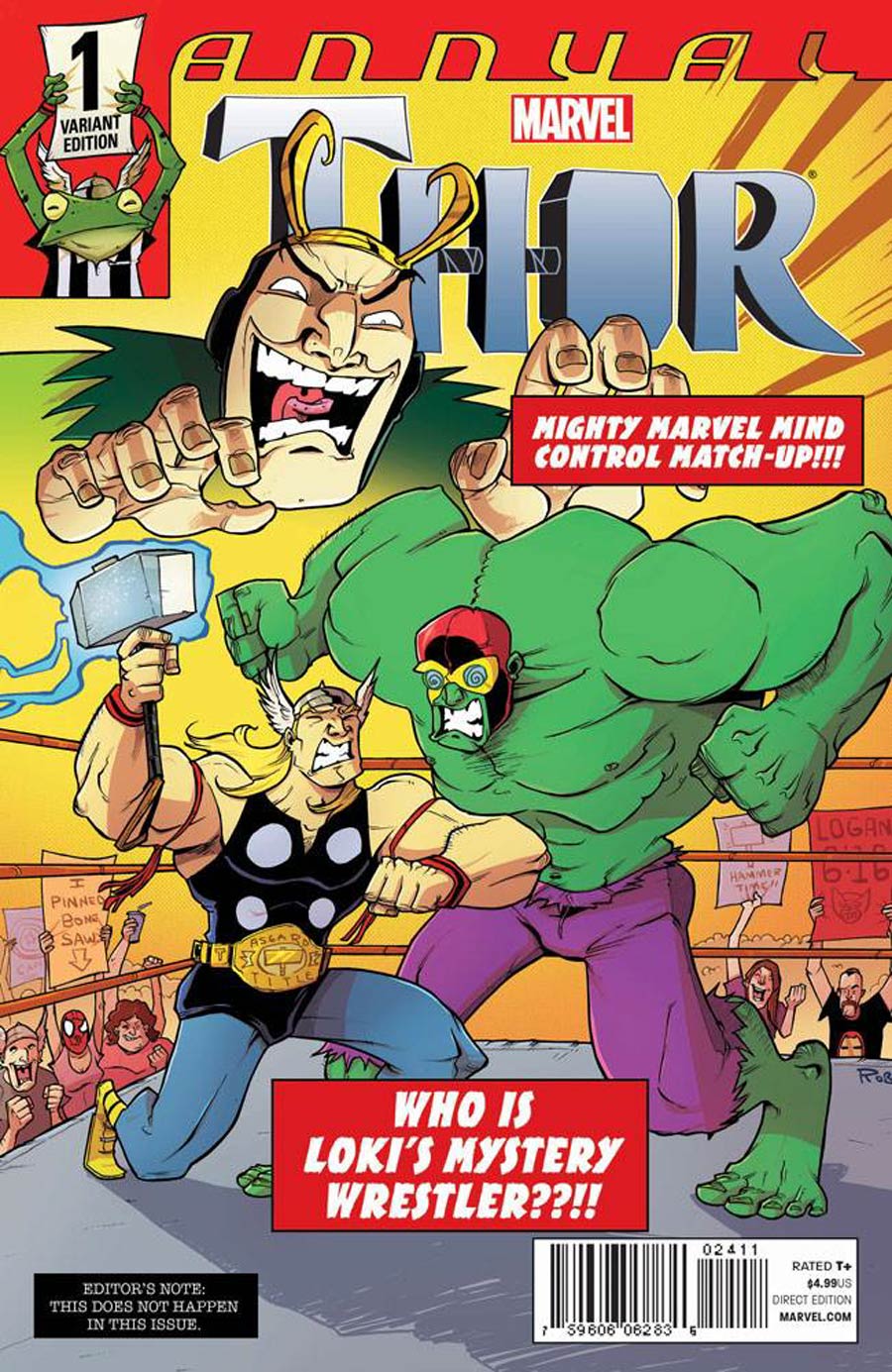 Thor Vol 4 Annual #1 Cover B Variant Rob Guillory Cover