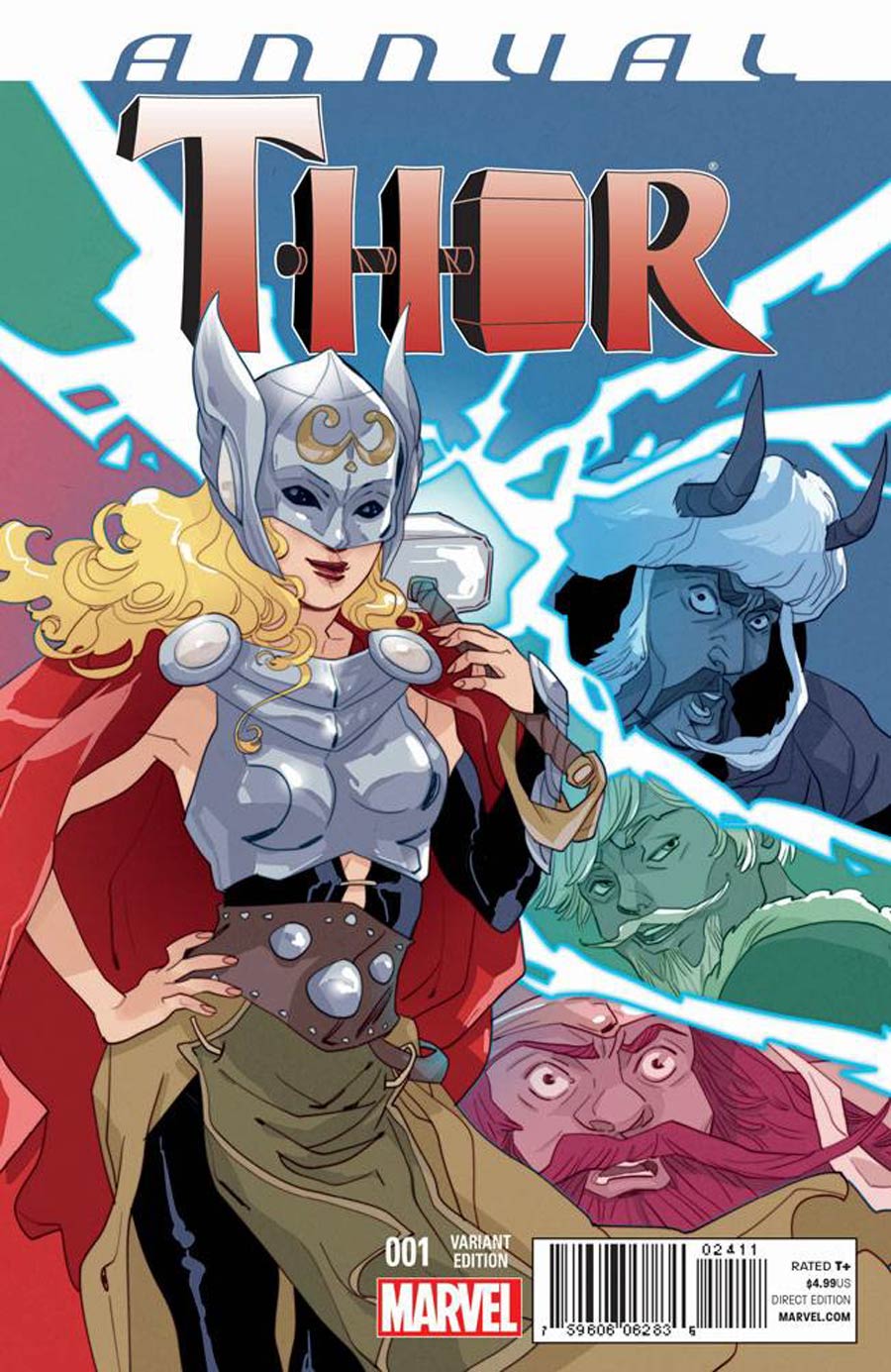 Thor Vol 4 Annual #1 Cover C Variant Marguerite Sauvage Cover