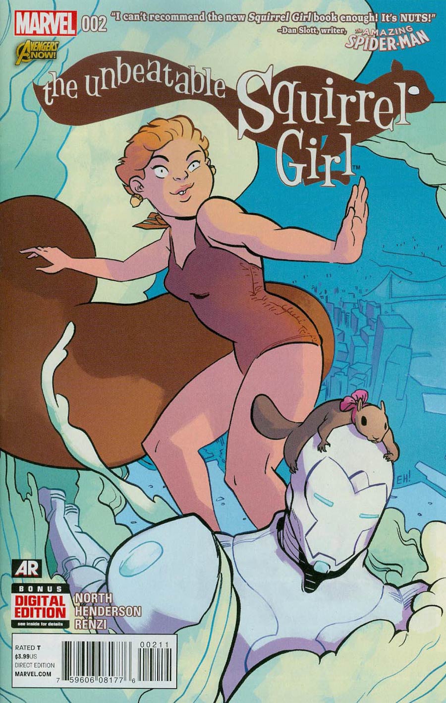 Unbeatable Squirrel Girl #2 Cover A 1st Ptg Regular Erica Henderson Cover