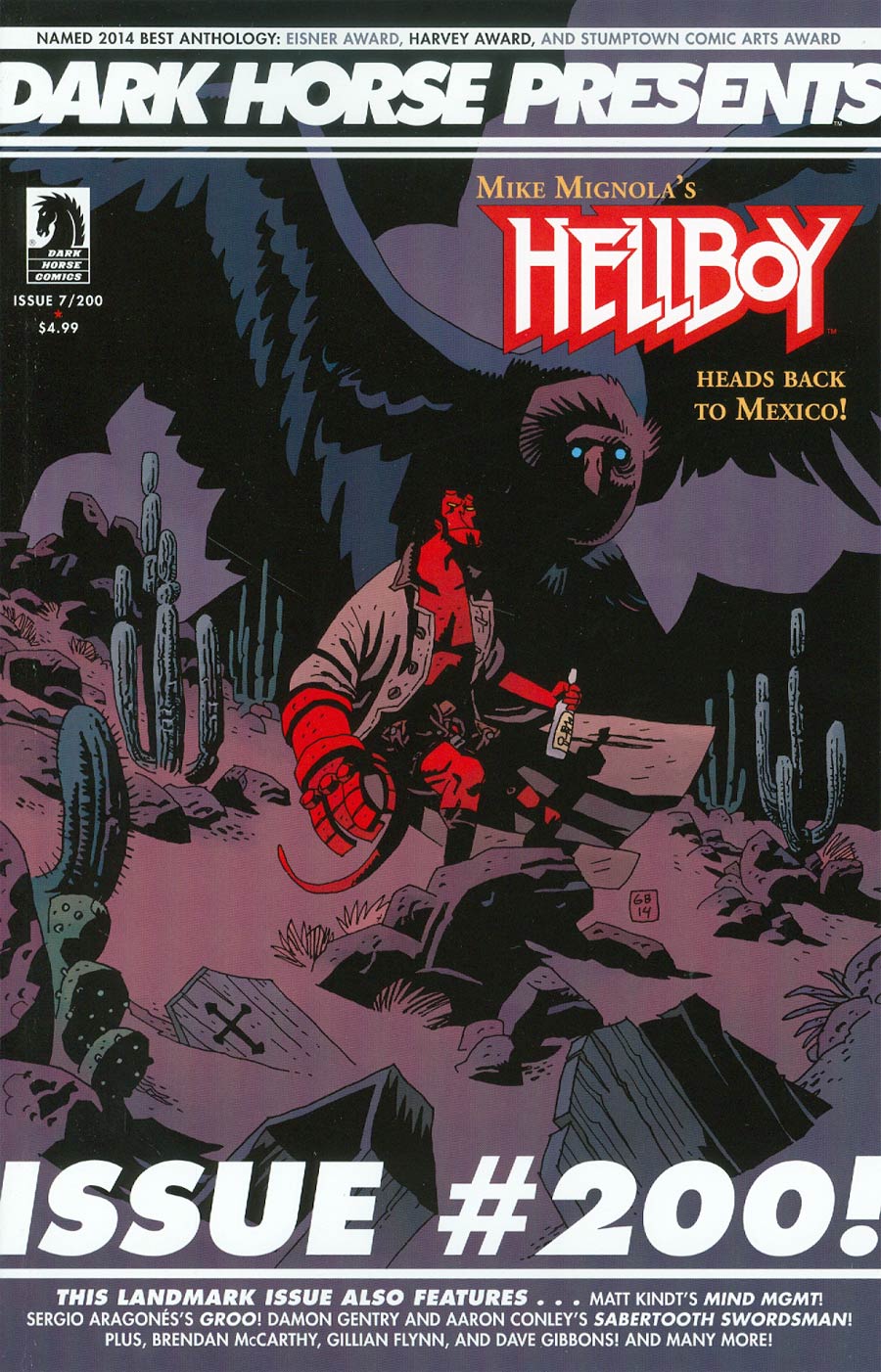 Dark Horse Presents Vol 3 #7 Cover A Regular Mike Mignola Cover