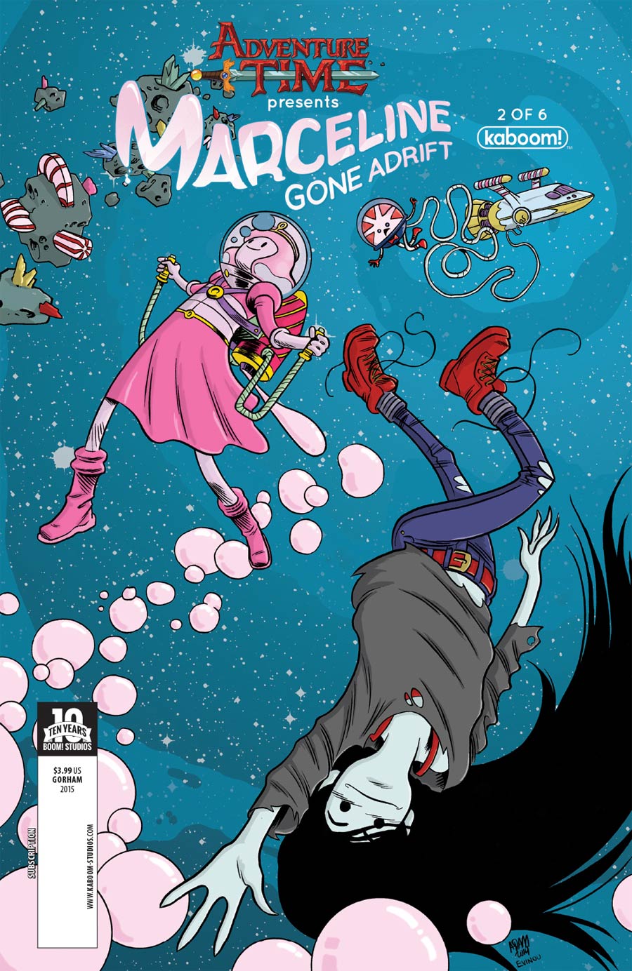 Adventure Time Marceline Gone Adrift #2 Cover B Variant Adam Gorham Subscription Cover