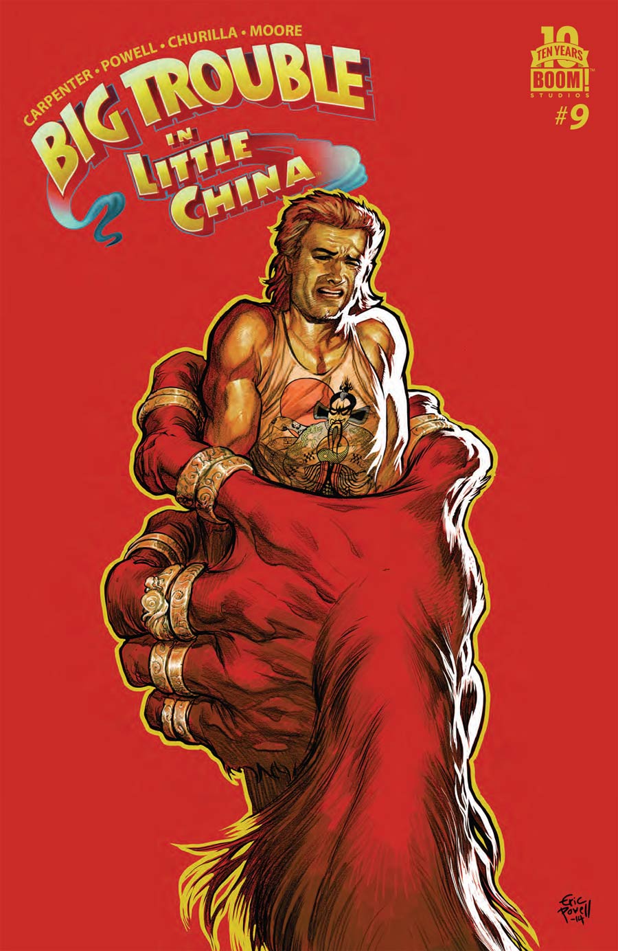 Big Trouble In Little China #9 Cover A Regular Eric Powell Cover