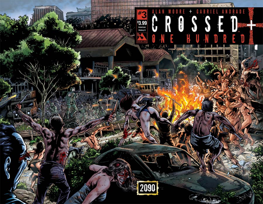 Crossed Plus 100 #3 Cover B American History X Wraparound Cover