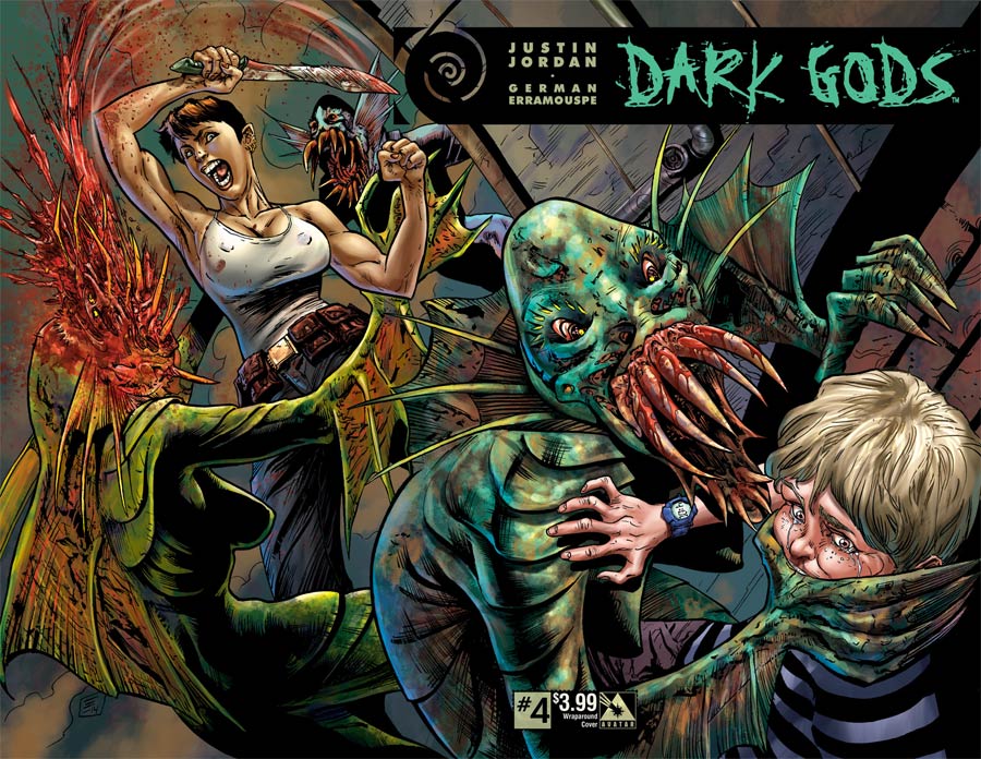 Dark Gods #4 Cover B Wraparound Cover