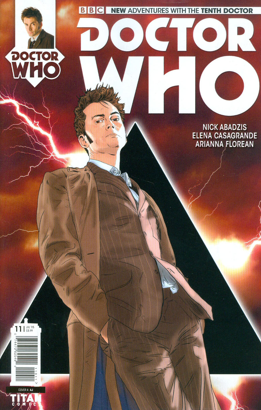 Doctor Who 10th Doctor #11 Cover A Regular AJ Cover