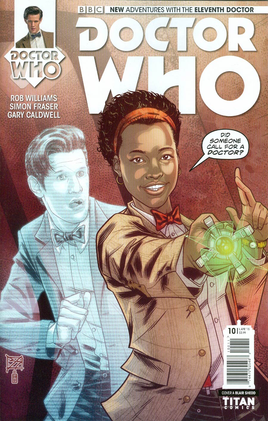 Doctor Who 11th Doctor #10 Cover A Regular Blair Shedd Cover