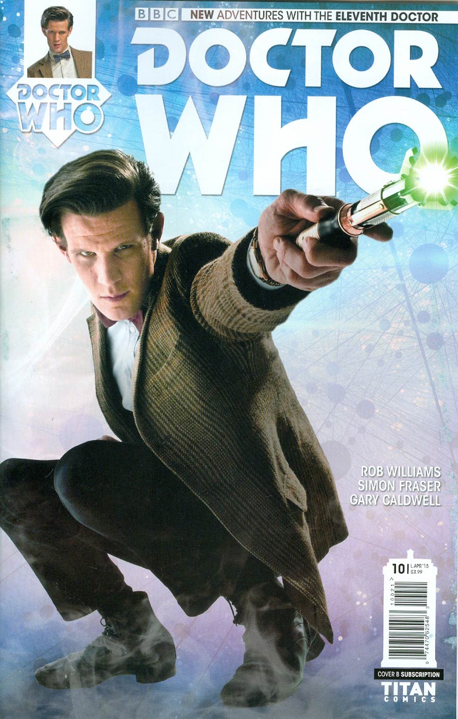 Doctor Who 11th Doctor #10 Cover B Variant Photo Subscription Cover