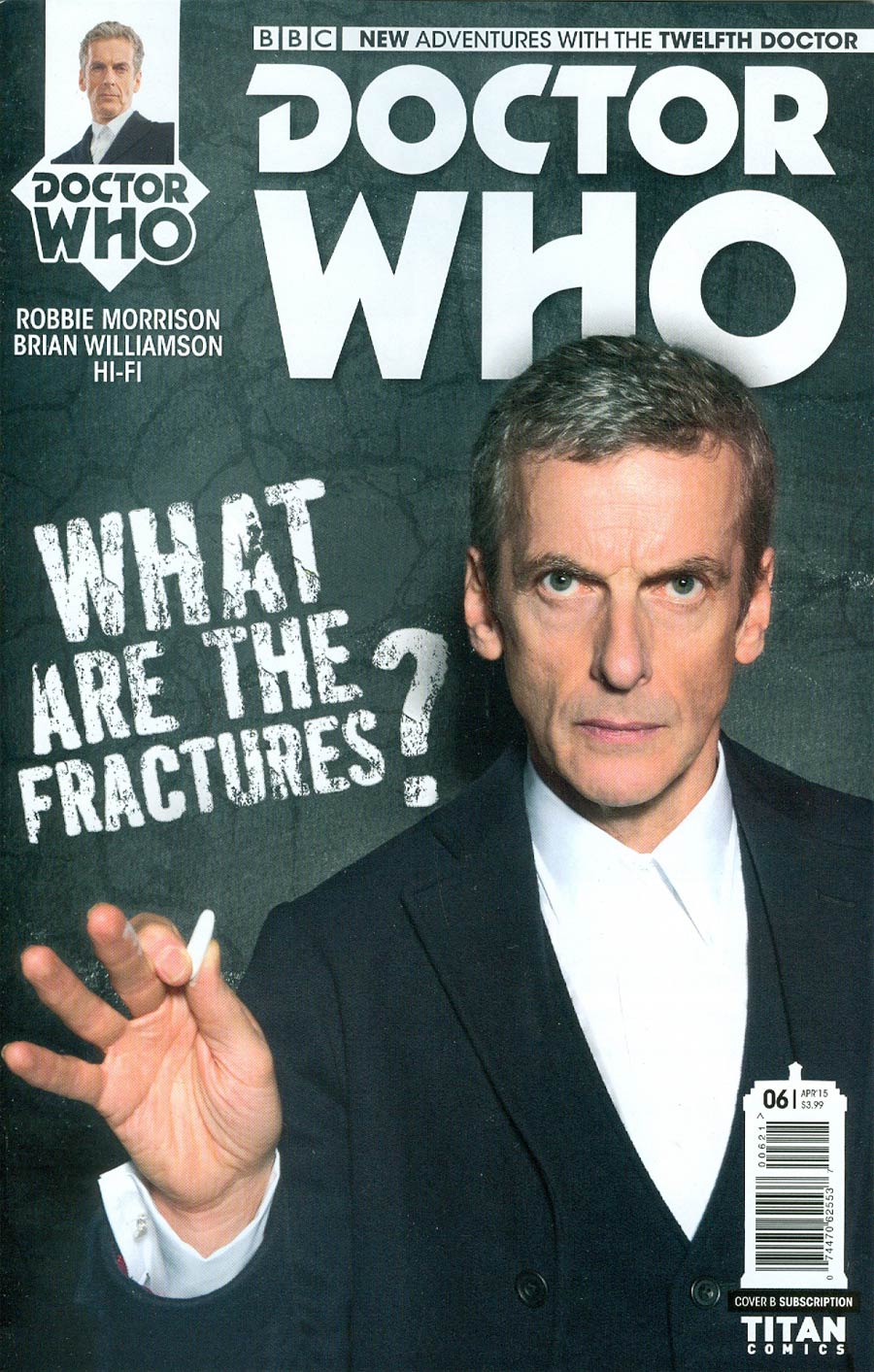 Doctor Who 12th Doctor #6 Cover B Variant Photo Subscription Cover