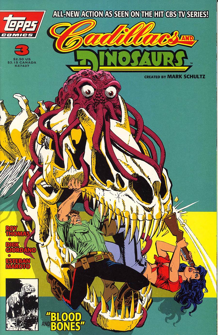 Cadillacs And Dinosaurs Vol 2 #3 Newsstand Edition