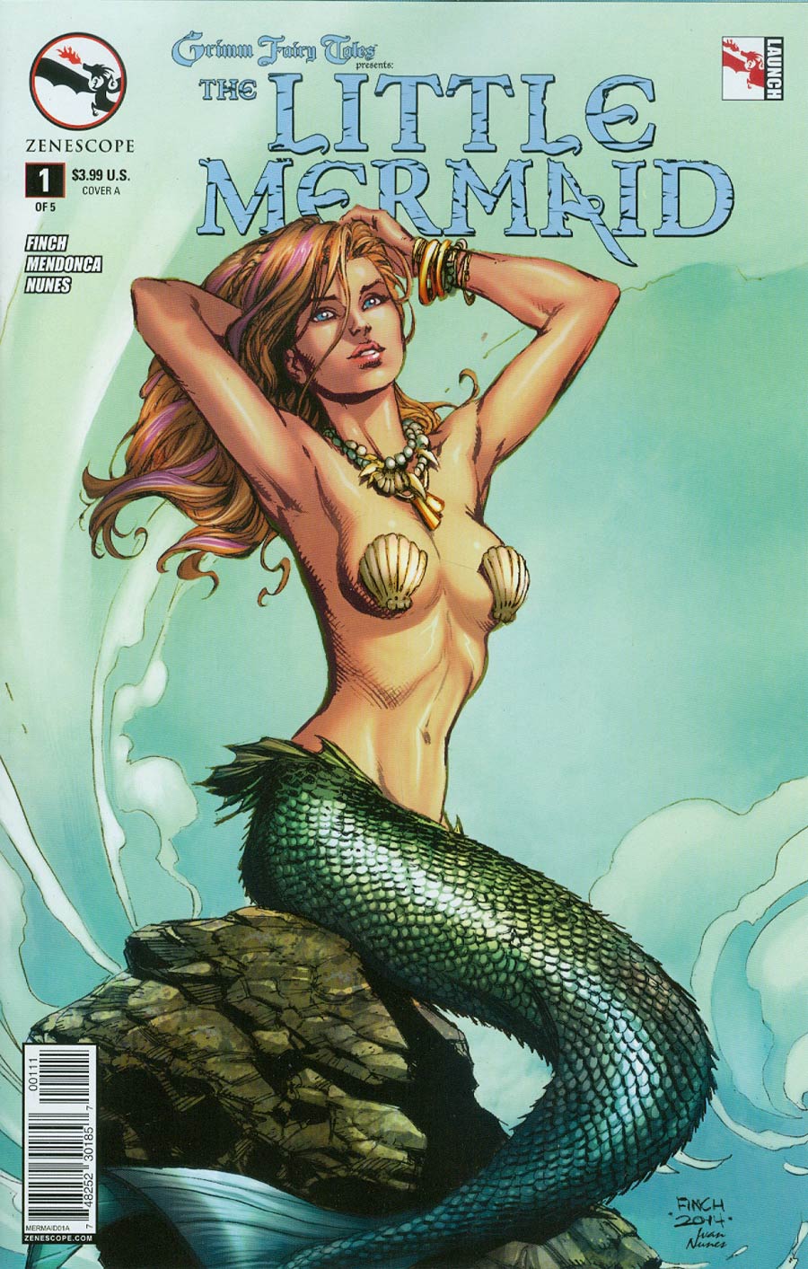 Grimm Fairy Tales Presents Little Mermaid #1 Cover A Regular David Finch Cover