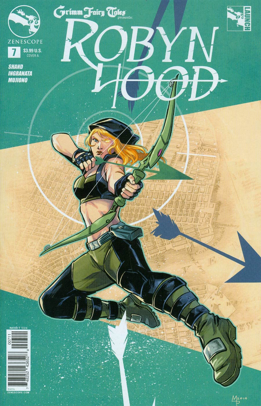 Grimm Fairy Tales Presents Robyn Hood Vol 2 #7 Cover A Manuel Preitano