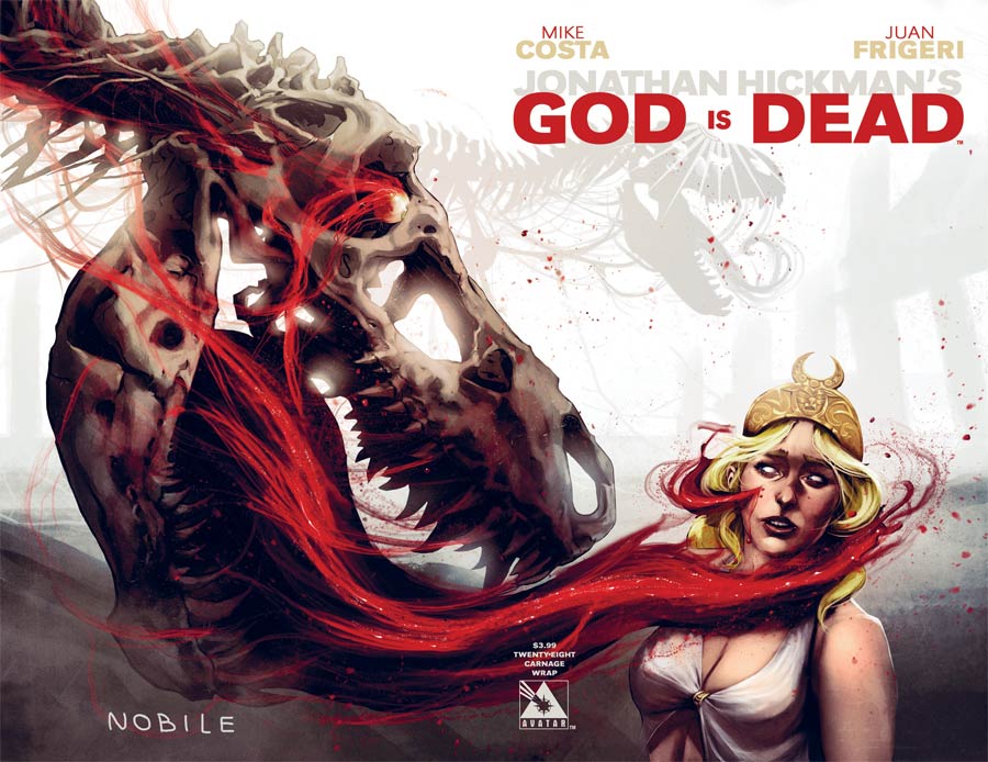God Is Dead #28 Cover C Carnage Wraparound Cover