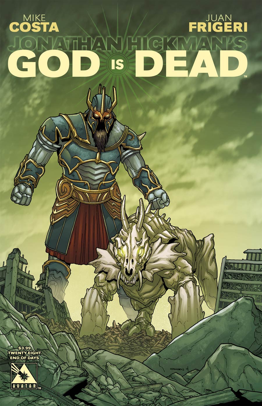 God Is Dead #28 Cover D End Of Days Cover
