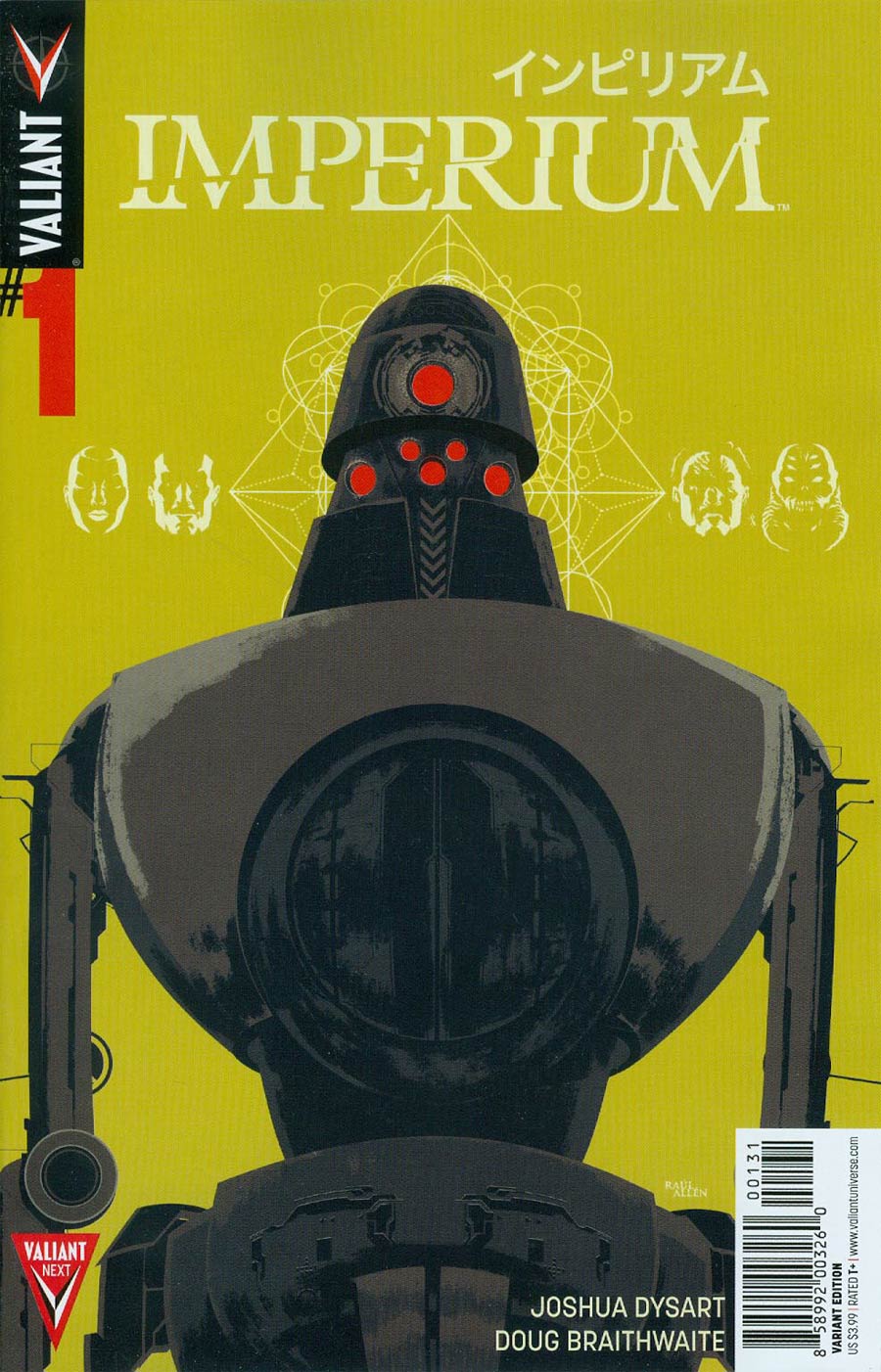 Imperium #1 Cover C Variant Raul Allen Major Mech Cover