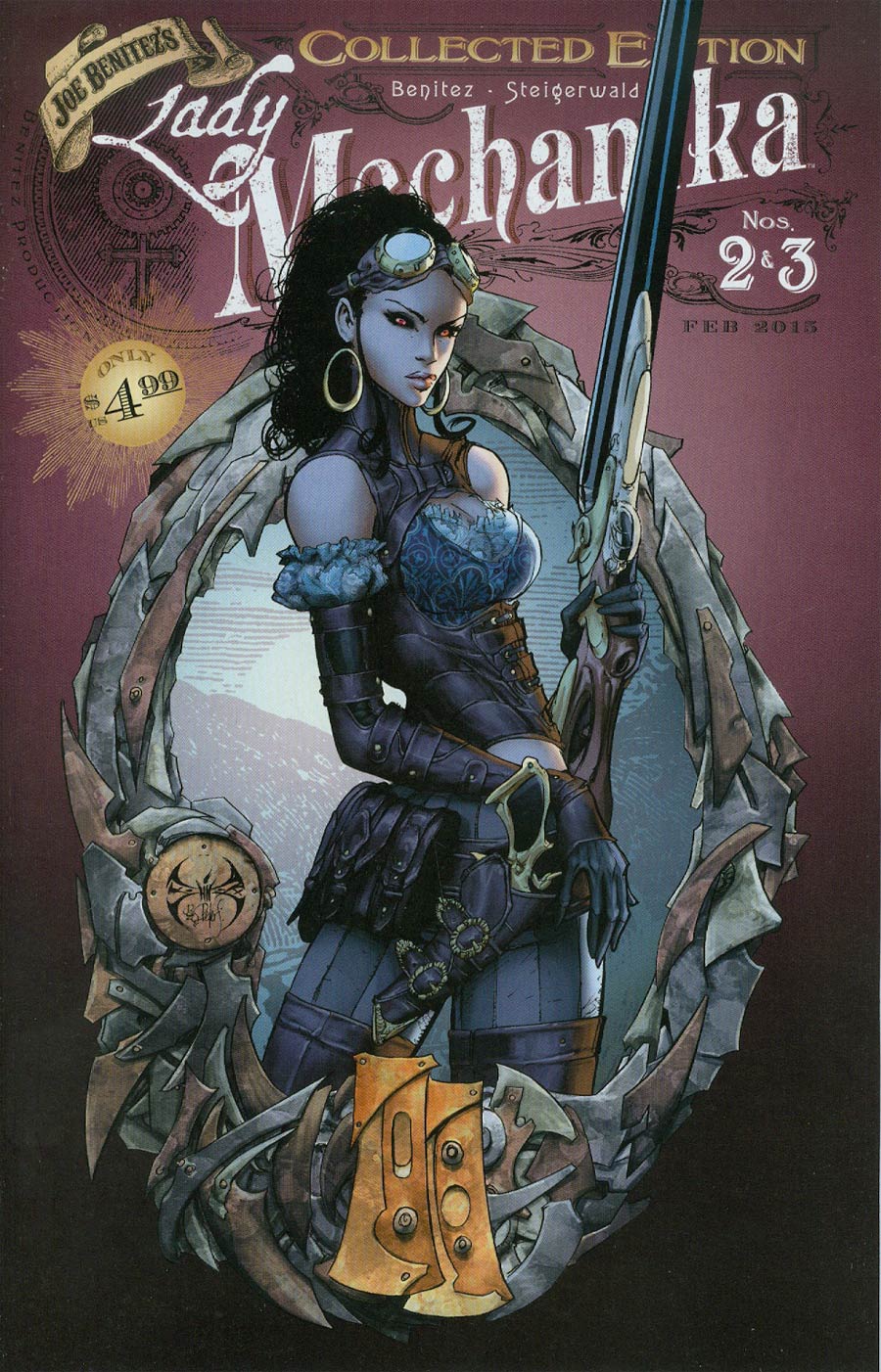 Lady Mechanika Collected Edition #2 & #3 Cover A Regular Joe Benitez Cover