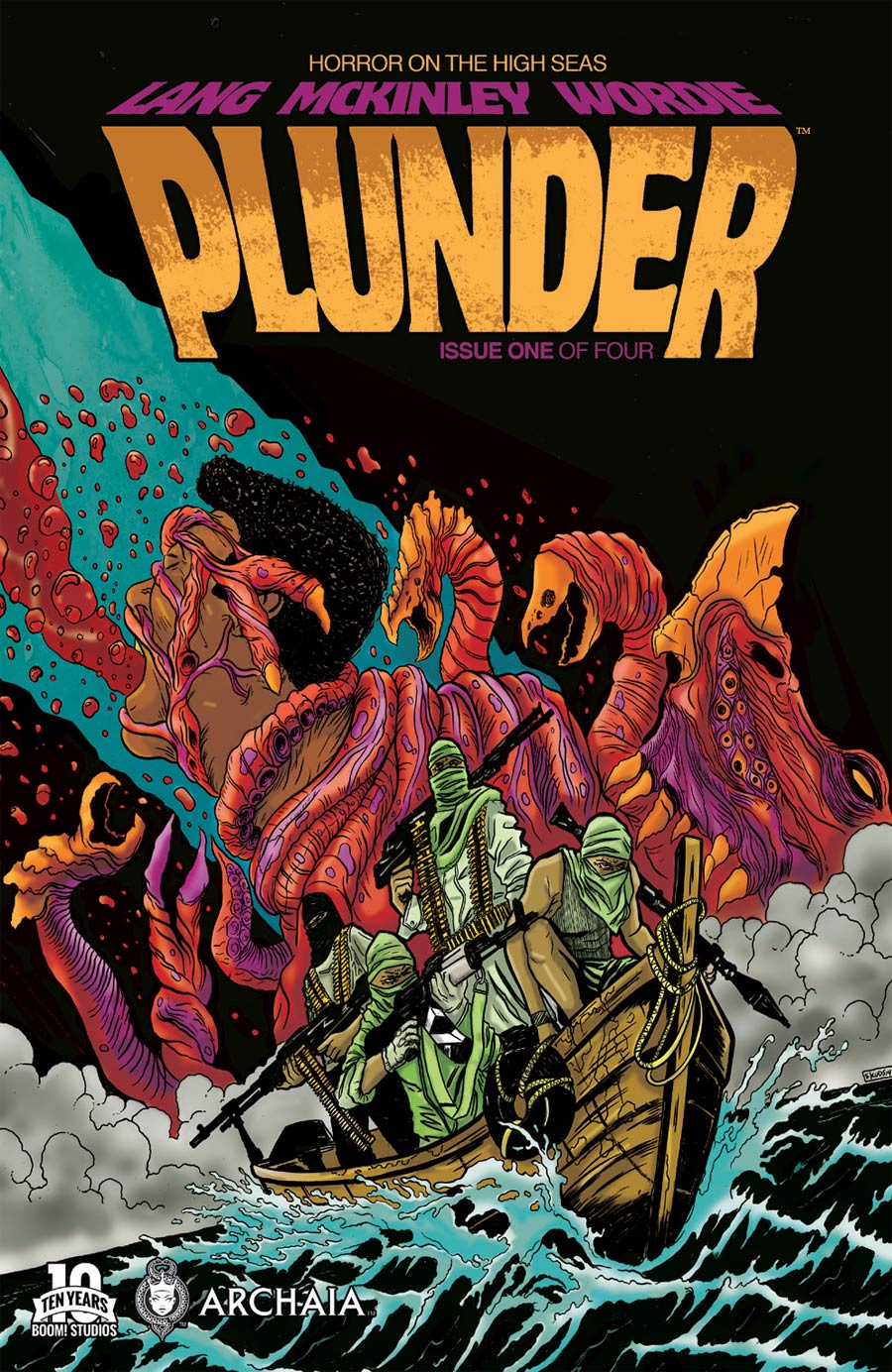 Plunder #1 Cover A Regular Skuds McKinley Cover