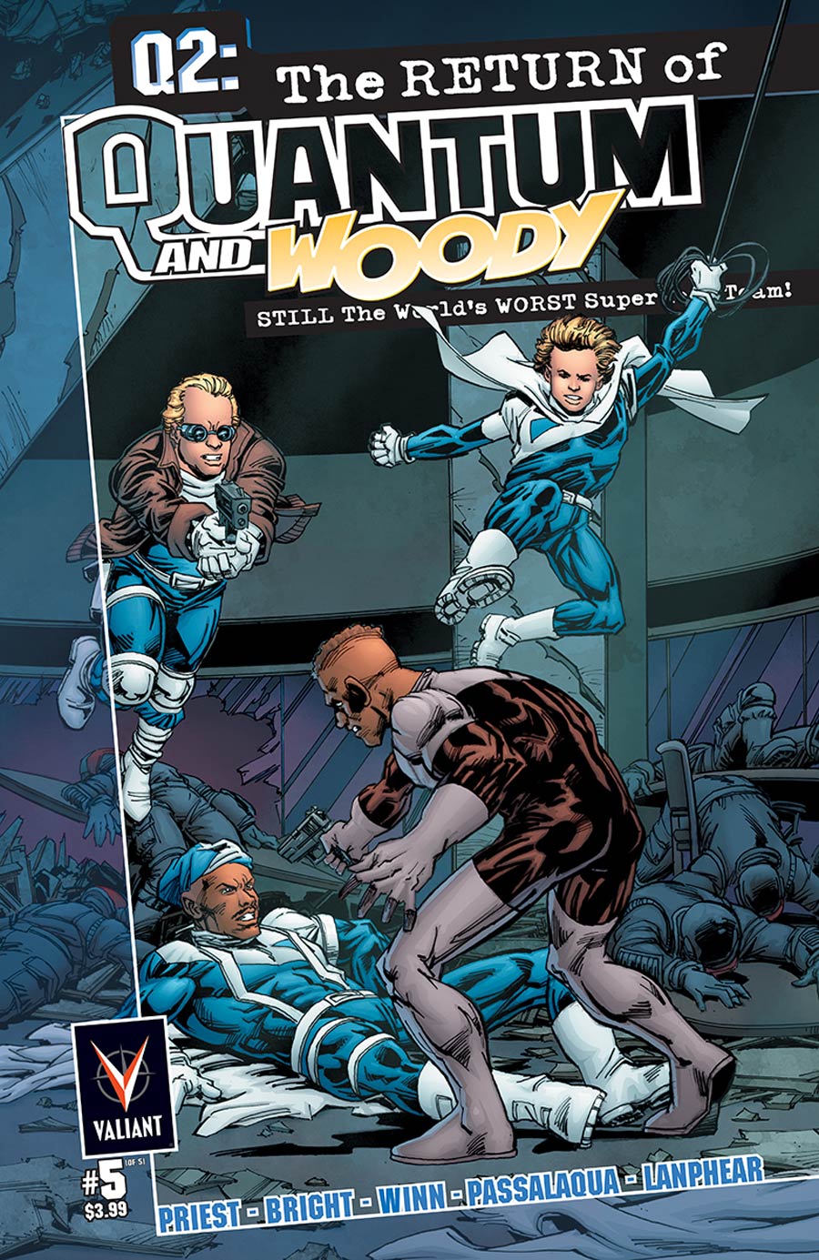 Q2 Return Of Quantum & Woody #5 Cover A Regular MD Bright Cover