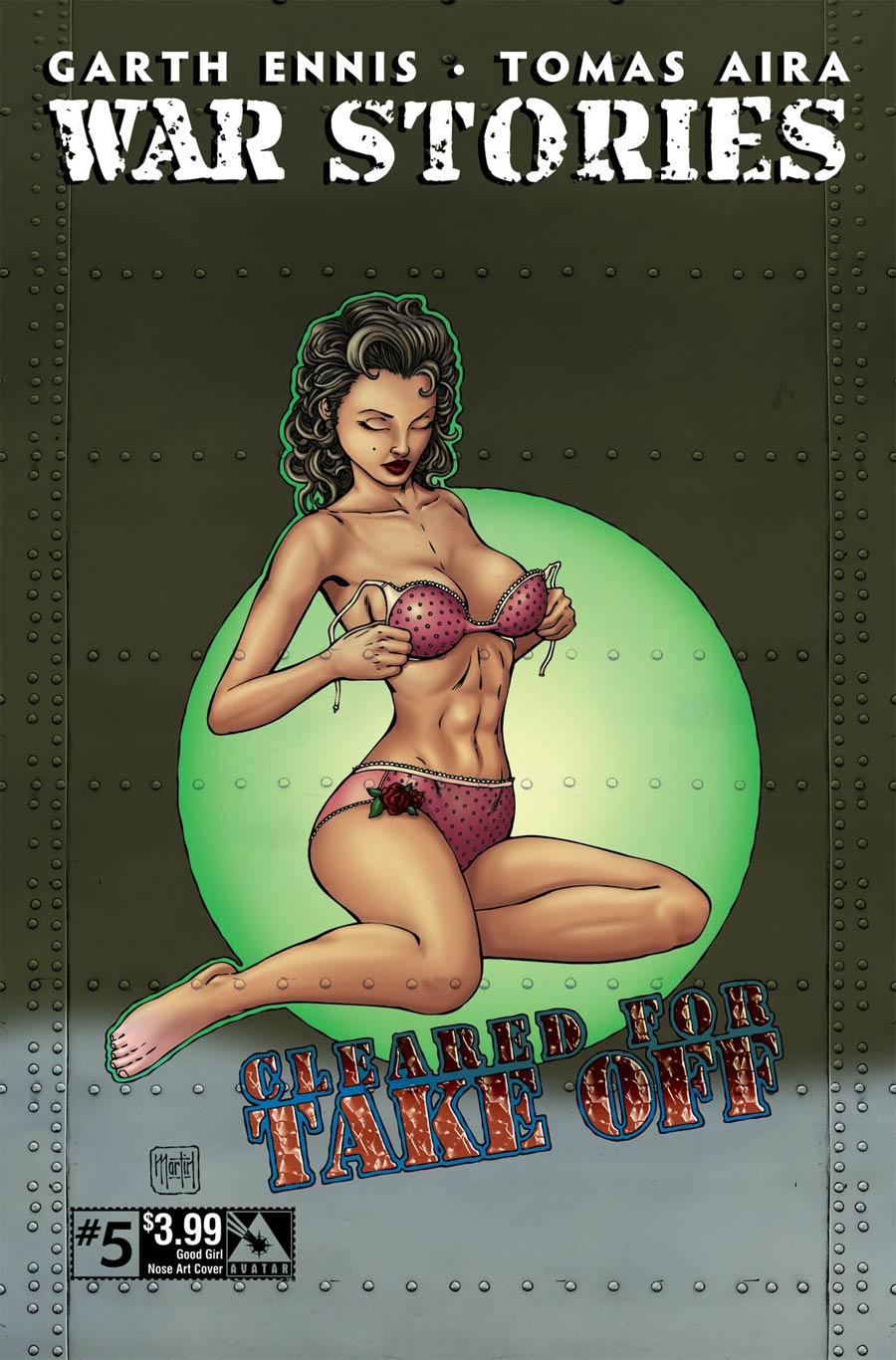War Stories #5 Cover C Good Girl Nose Art Cover