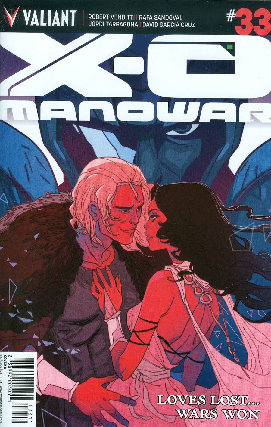 X-O Manowar Vol 3 #33 Cover A Regular Marguerite Sauvage Cover
