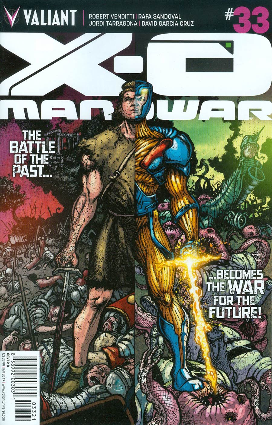 X-O Manowar Vol 3 #33 Cover B Variant Ryan Lee Cover