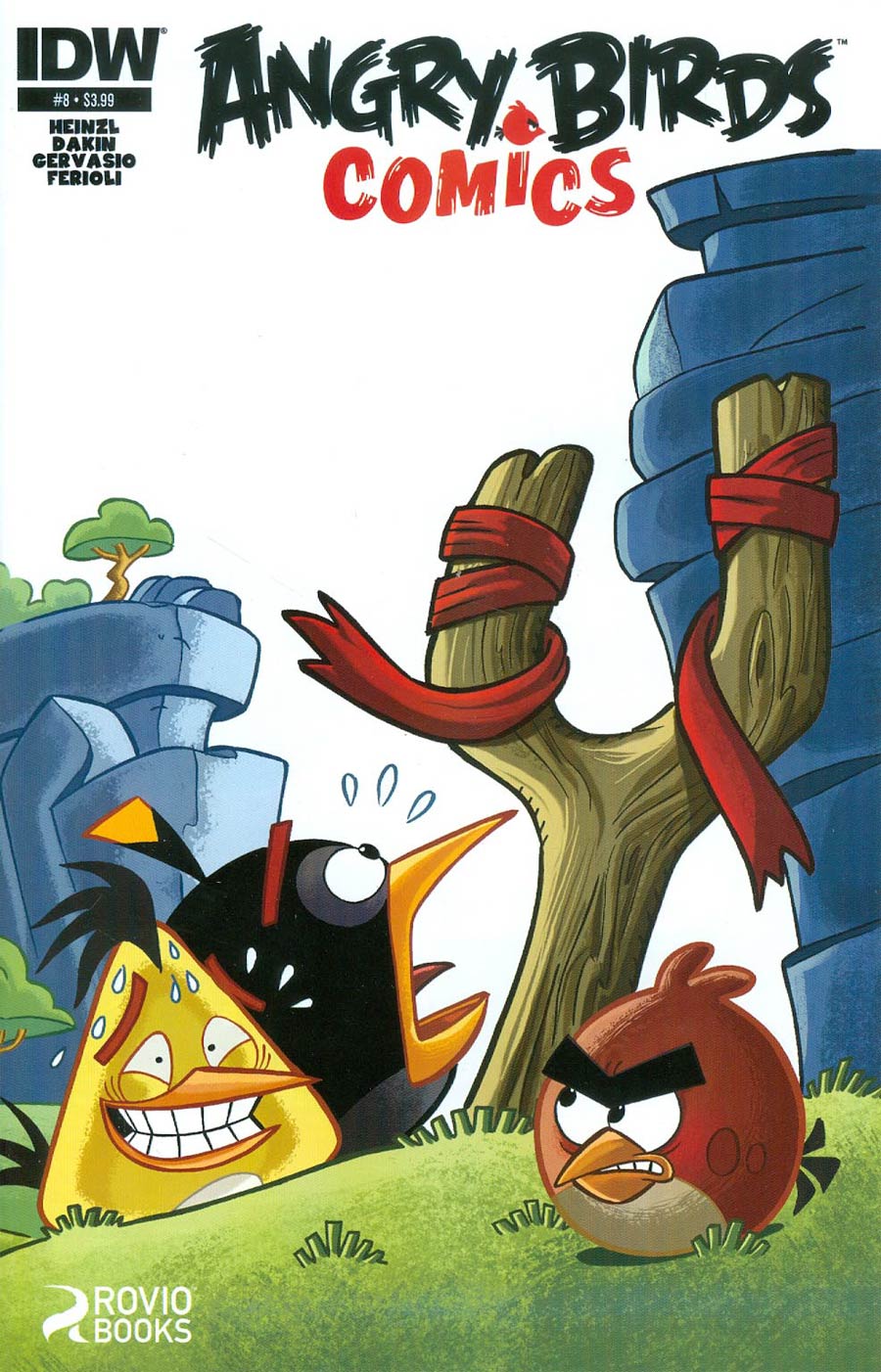 Angry Birds Comics #8 Cover A Regular Marco Gervasio Cover