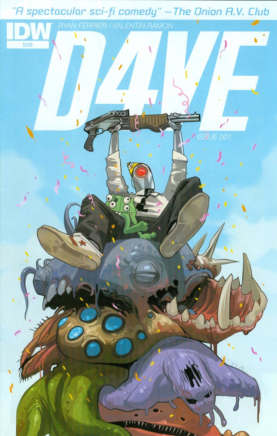 D4VE #1 Cover A Regular Fiona Staples Cover