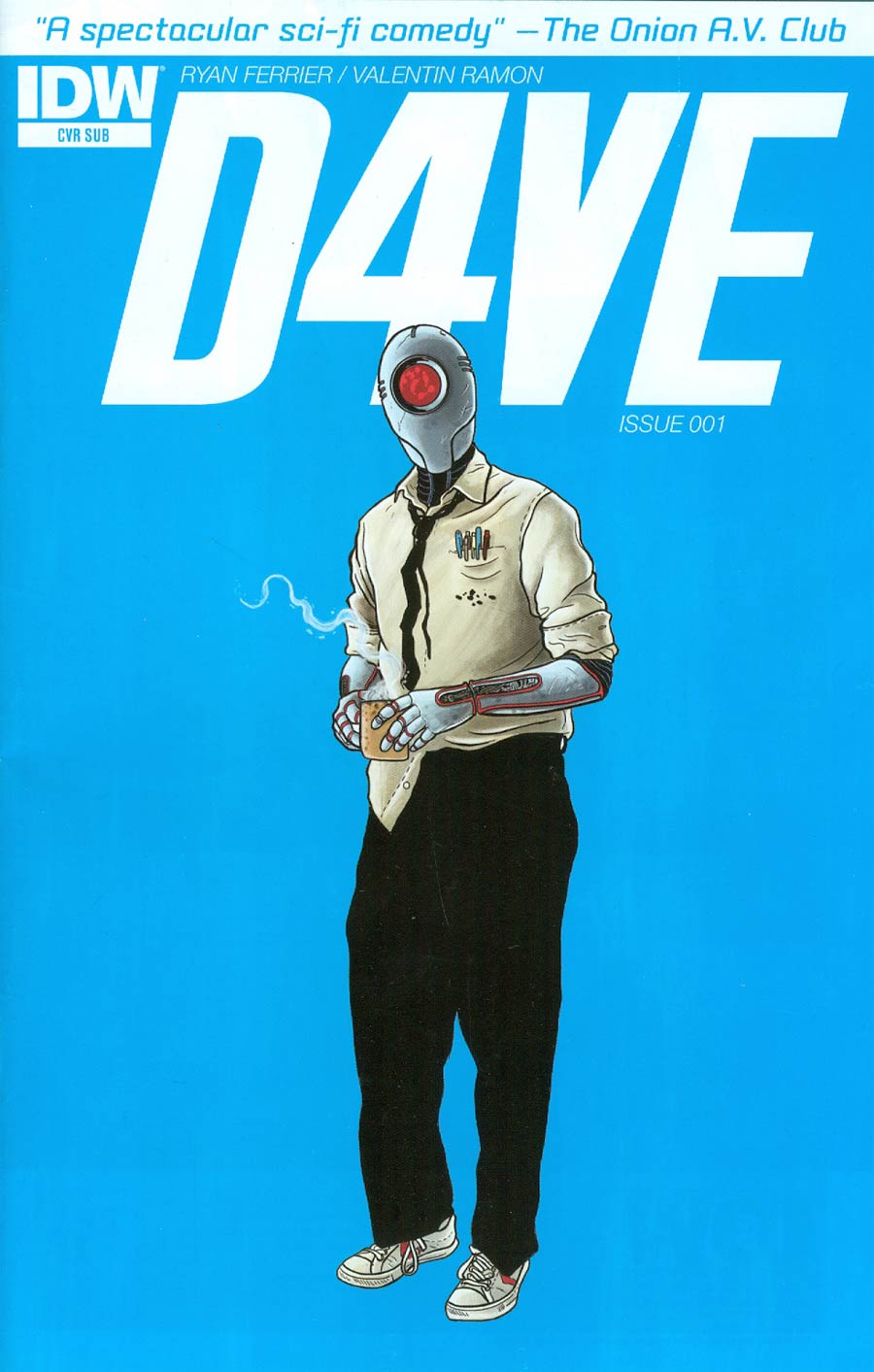 D4VE #1 Cover B Variant Valentin Ramon Subscription Cover