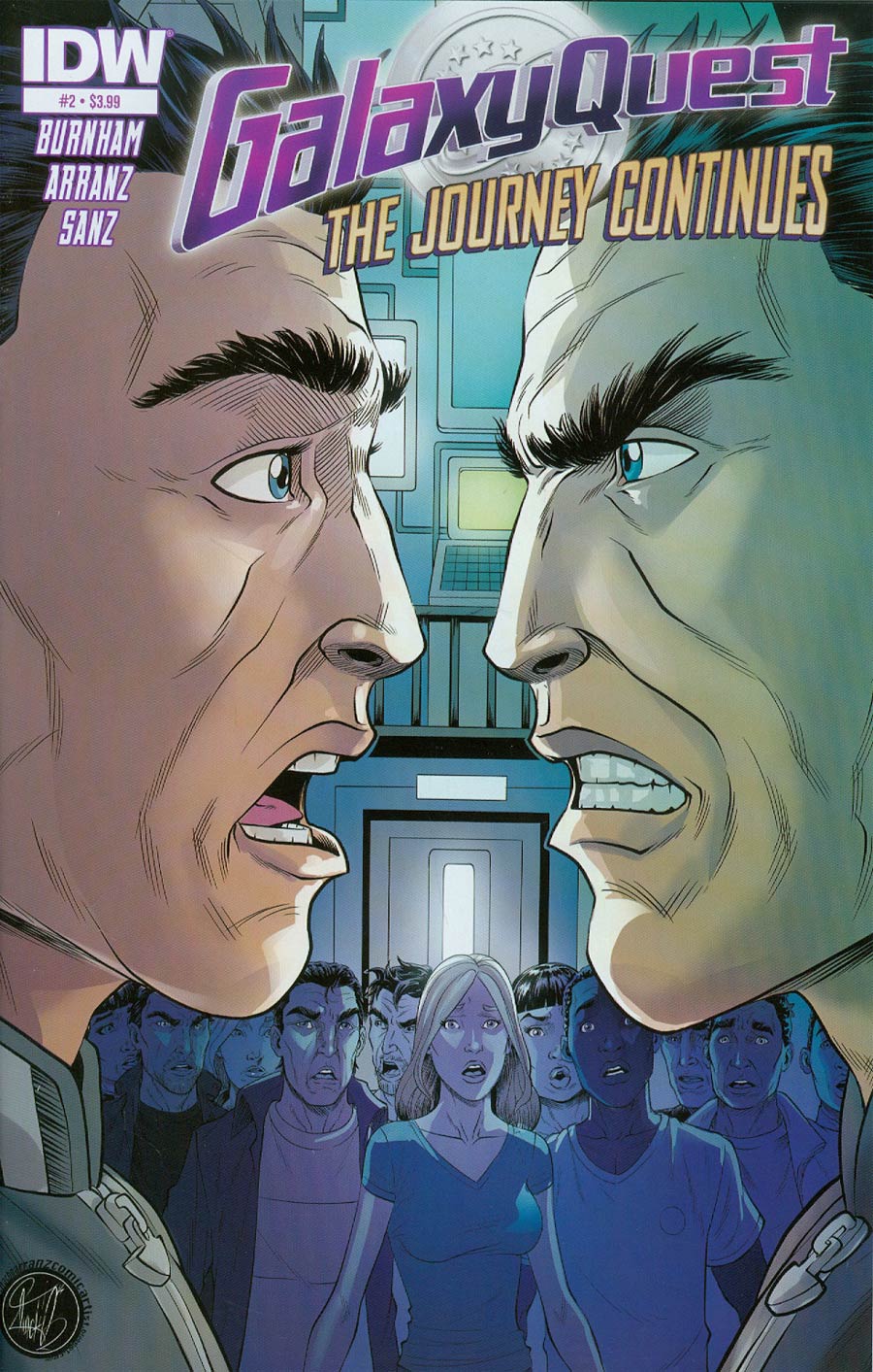 Galaxy Quest Journey Continues #2 Cover A Regular Nacho Arranz Cover