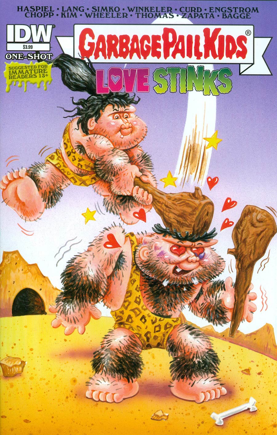 Garbage Pail Kids Love Stinks One Shot Cover A Regular Mark Pingitore Cover