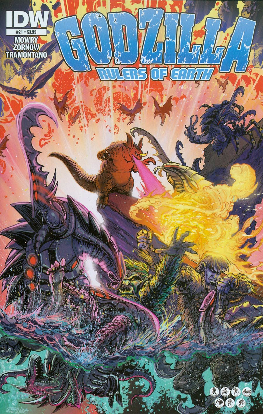 Godzilla Rulers Of The Earth #21 Cover A Regular Jeff Zornow Cover