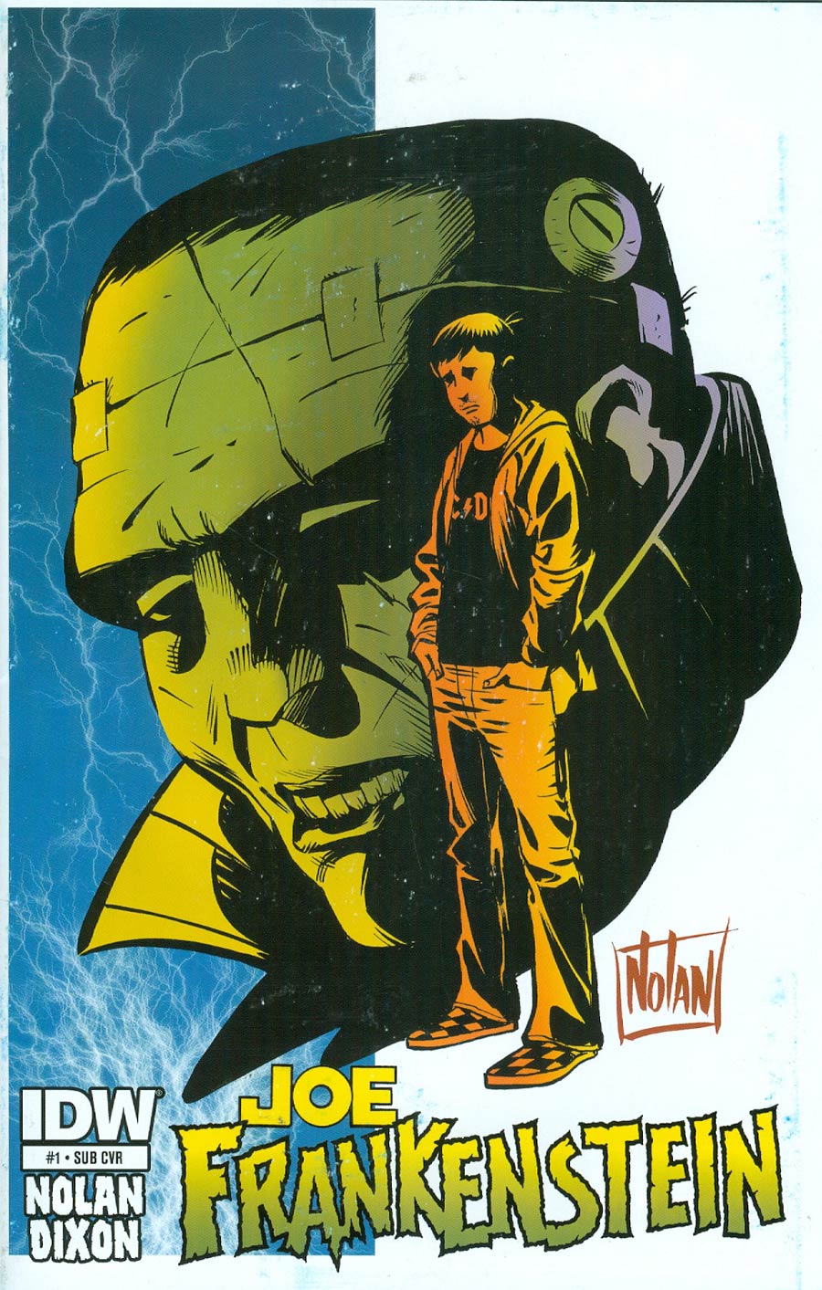 Joe Frankenstein #1 Cover B Variant Graham Nolan Subscription Cover