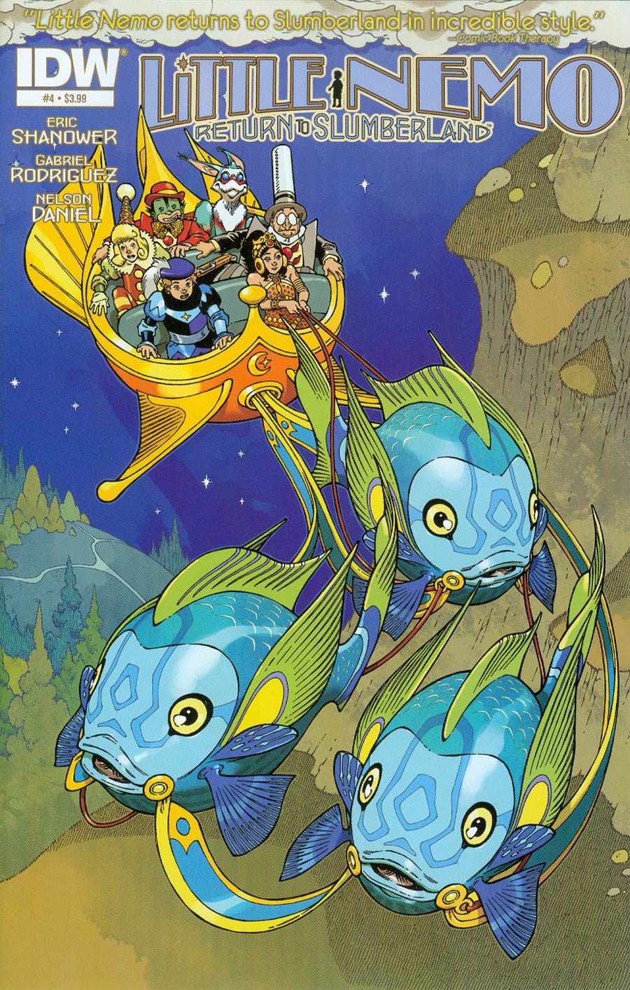 Little Nemo Return To Slumberland #4 Cover A Regular Gabriel Rodriguez Cover