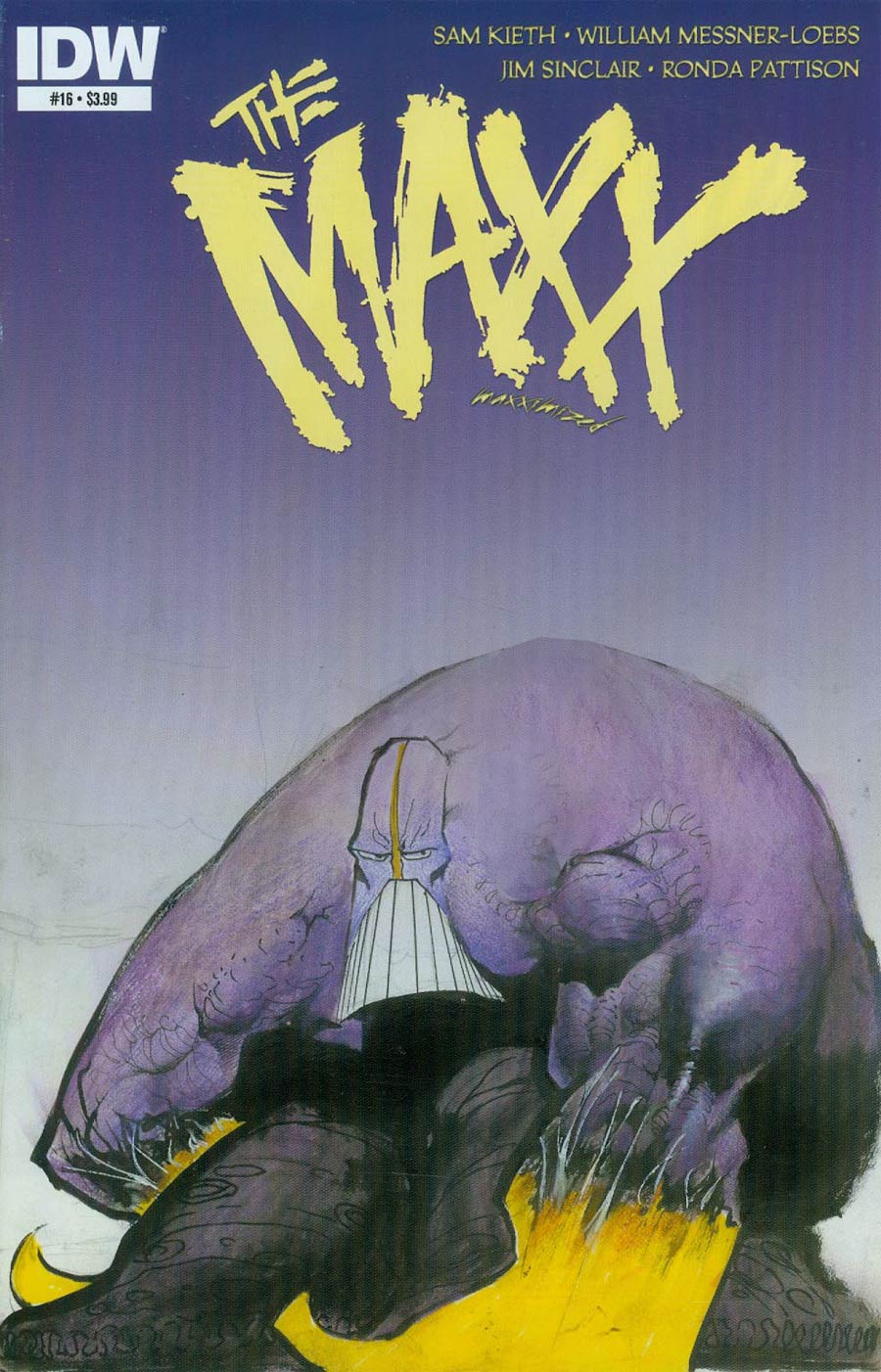 Maxx Maxximized #16 Cover A Regular Sam Kieth Cover