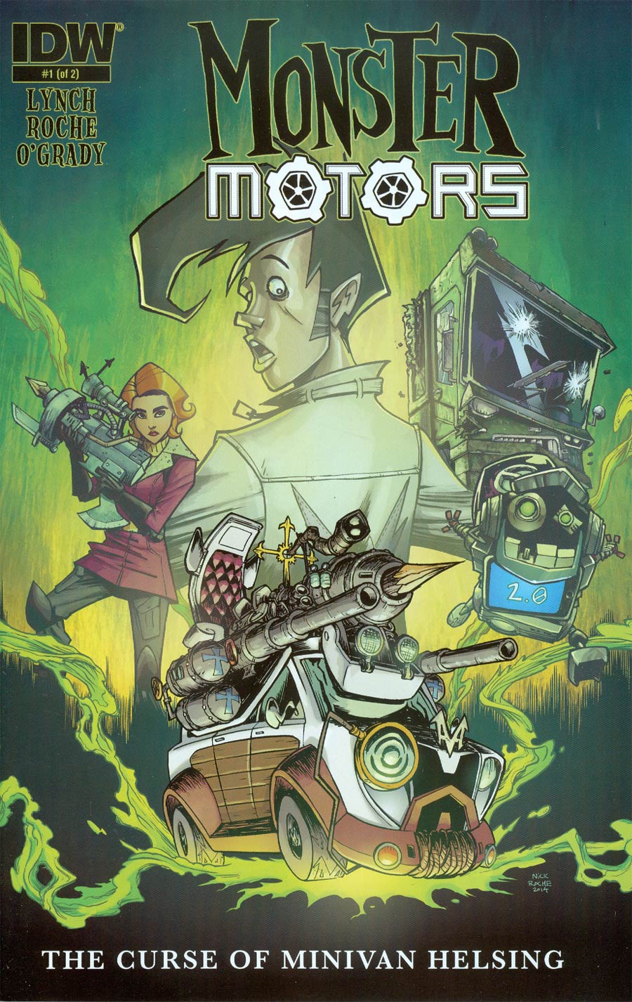 Monster Motors Curse Of Minivan Helsing #1