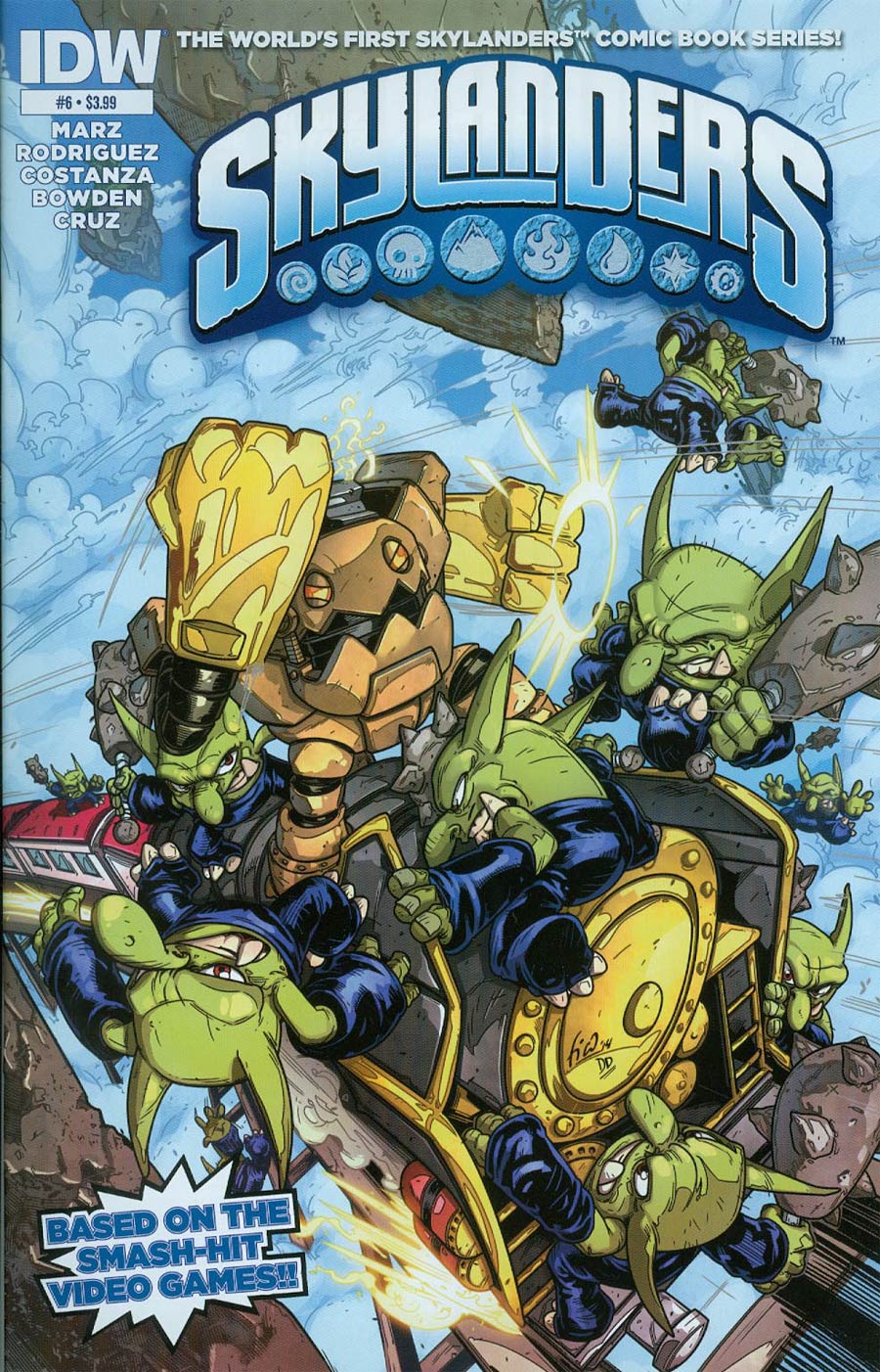 Skylanders #6 Cover A Regular Fico Ossio Cover